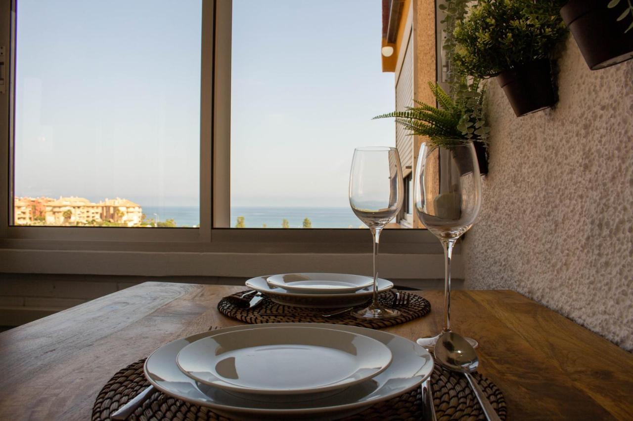 Larios Dos 504. Estudio Con Vistas Al Mar Cerca De La Playa Torrox Luaran gambar